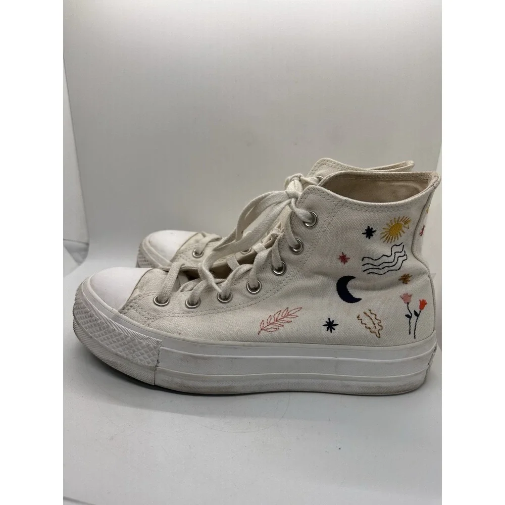 Converse Chuck Taylor Lift Platform It's Okay To Wander Hi 8.5